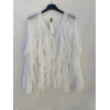 CAMICIA SCOLLO A V CON VOLANT
