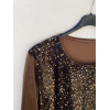 MAGLIA IN CINIGLIA CON PAILLETTES