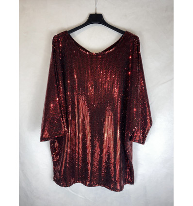 MAGLIA KABAN CON PAILLETTES