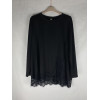 MAGLIA CON ABBASSAMENTO IN PIZZO