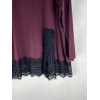 MAGLIA CON ABBASSAMENTO IN PIZZO