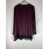 MAGLIA CON ABBASSAMENTO IN PIZZO