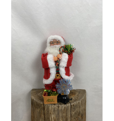 BABBO NATALE FIOCCO DI NEVE