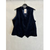 GILET IN VELLUTO RIGATINO