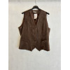 GILET IN VELLUTO RIGATINO