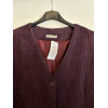 GILET IN VELLUTO RIGATINO