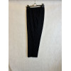 PANTALONE NERO GESSATO
