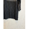 MAGLIA NERA INSERTO RIGHE LUREX