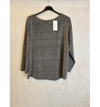 MAGLIA LUREX CON PUNTI LUCE