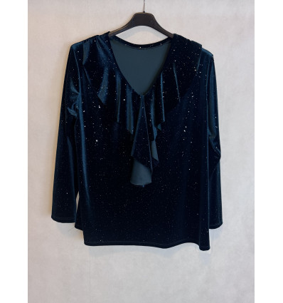 MAGLIA CINIGLIA SPALMATA LUREX