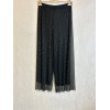 PANTALONE TESSUTO MESH CON BORCHIETTE
