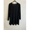 MAGLIA NERA CON INSERTI IN PAILLETTES