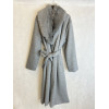 CAPPOTTO LUNGO COLLO ECOPELLICCIA