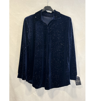 CAMICIA IN CINIGLIA LUREX