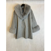 CAPPOTTO MISTO LANA CON ECOPELLICCIA