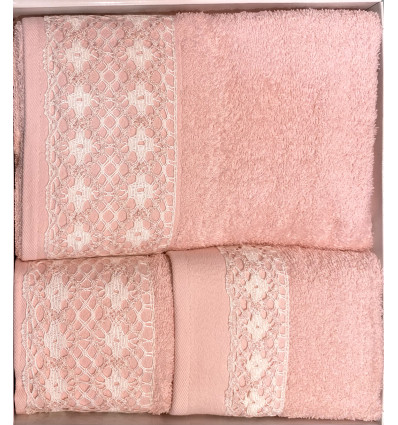 SET DI ASCIUGAMANI IN PURO COTONE