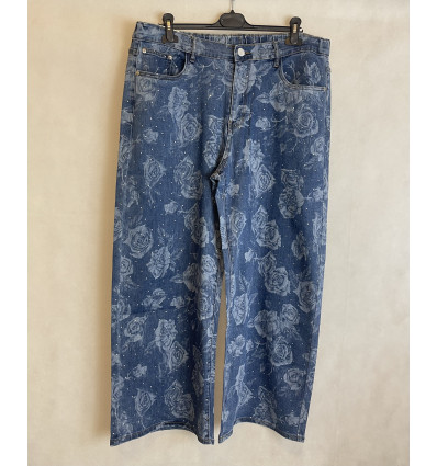 JEANS FIORATO CRISTALLI