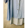 MAXI CAMICIA IN CHAMBRAY