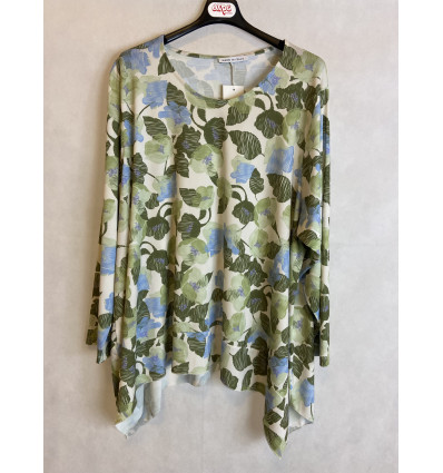 MAGLIA FANTASIA FIORATA