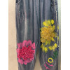PANTALONE IN JEANS CON APPLICAZIONI
