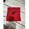 MAGLIONCINO ROSSO CON POIS A RILIEVO