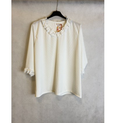 MAGLIA A COSTINE PROFILI IN PIZZO