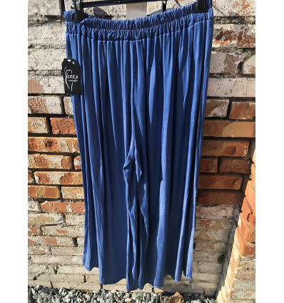 PANTAPALAZZO IN CHAMBRAY