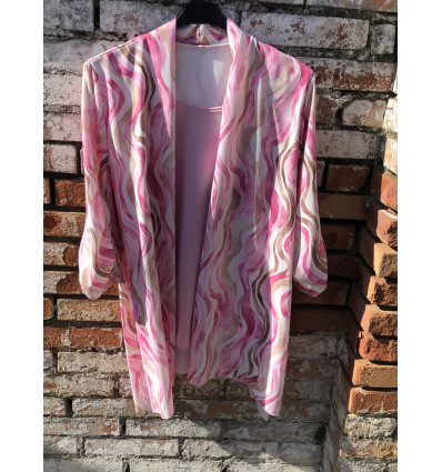 FINTO TWIN SET FANTASIA ONDULATA