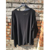 MAGLIA NERA CON INSERTI IN PIZZO