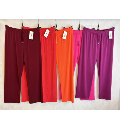 PANTALONE CON FINTA COULISSE