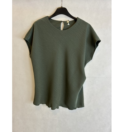BLUSA DRAPPEGGIO A LATO