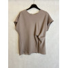 BLUSA DRAPPEGGIO A LATO