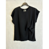 BLUSA DRAPPEGGIO A LATO