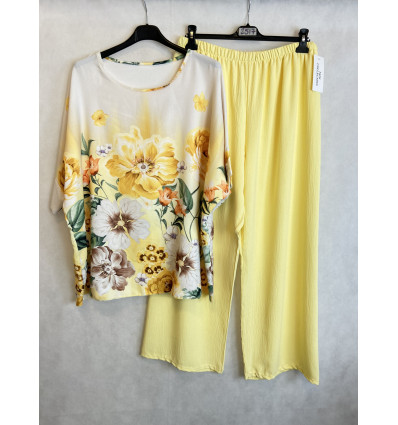 COMPLETO BLUSA KABAN E PANTAPALAZZO