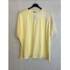 T-SHIRT INSERTI IN PIZZO SU SPALLA