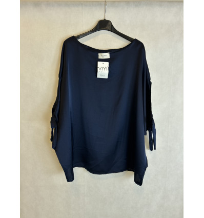 BLUSA KABAN IN RASO