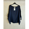 BLUSA KABAN IN RASO