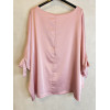 BLUSA KABAN IN RASO