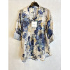 CAMICIA FIORI CON TASCHINA