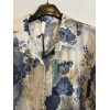 CAMICIA FIORI CON TASCHINA