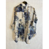 CAMICIA FIORI CON TASCHINA