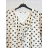 BLUSA POIS CON JABOT