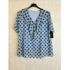 BLUSA POIS CON JABOT