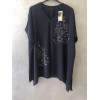 BLUSA KABAN FIORI DI STRASS