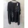 BLUSA KABAN FIORI DI STRASS