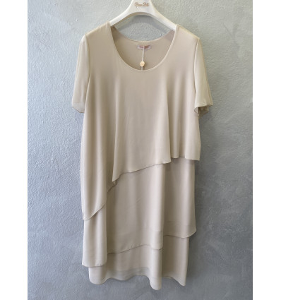 ABITO A BALZE IN GEORGETTE