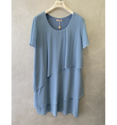ABITO A BALZE IN GEORGETTE