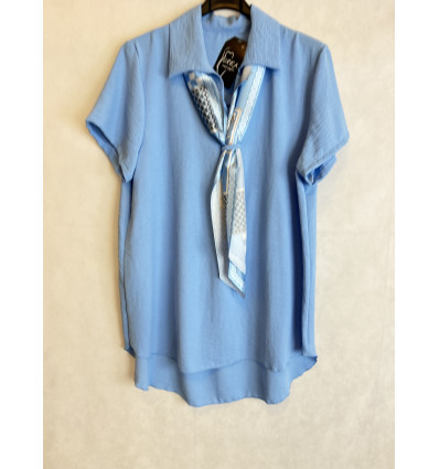 BLUSA/CAMICIA CON FOULARD