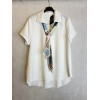 BLUSA/CAMICIA CON FOULARD
