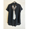 BLUSA/CAMICIA CON FOULARD
